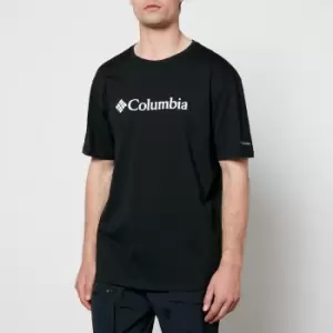 Image of Columbia Mens Csc Basic Logo Short Sleeve T-Shirt - Black - M