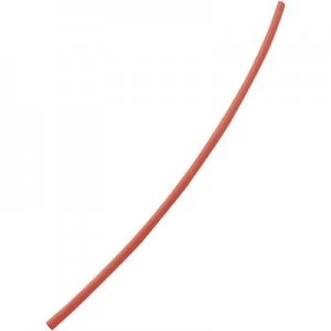 Image of Heatshrink wo adhesive Red 25mm Shrinkage31 Sold by the metre