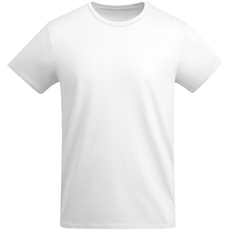 Image of ROLY ROLY Men Breda Plain T-Shirt in White Size: Small White S Male 5063470396146