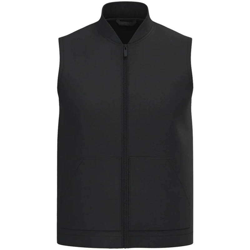 Image of Native Spirit Mens Twill Body Warmer in Black Size: XS Black Male XS