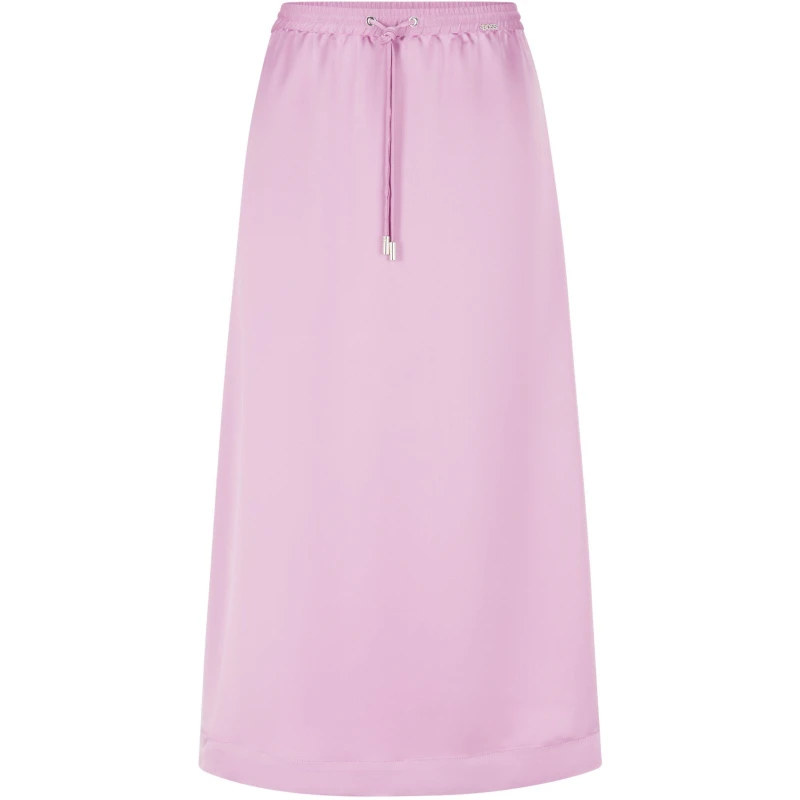 Image of Boss Womens Vesala Pencil Skirt Open Pink female 4 (XXS)