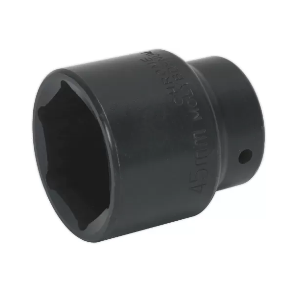 Image of Genuine SEALEY SX012 Impact Socket 45mm 3/4Sq Drive