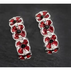 Image of Equilibrium Poppy Half Moon Earrings
