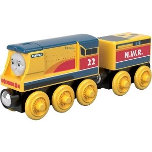 Image of Wooden Rebecca Toy Train (Thomas & Friends) Playset