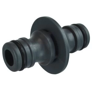 Image of Faithfull Plastic Double Male Hose Connector