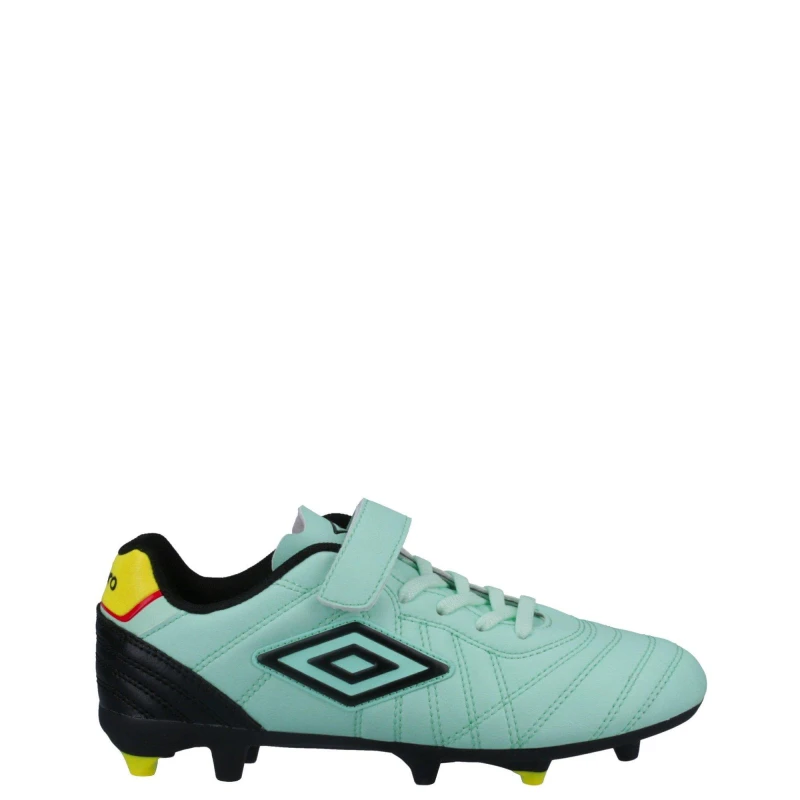 Image of Umbro Speciali Liga Firm Ground Jnr Football Boot - Blue Blue 1