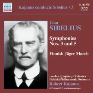 Image of Jean Sibelius - Jean Sibelius: Symphonies Nos. 3 and 5/Finnish Jager March CD Album - Used