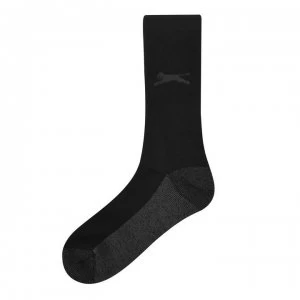 Image of Slazenger Crew Golf Socks 1 Pack Mens - Black