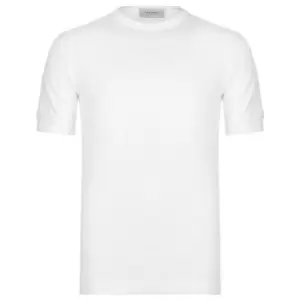 Image of John Smedley Park t Shirt - White