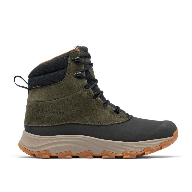 Image of Columbia Expeditionist Waterproof Winter Boots Mens Deep Olive male 7 (41)