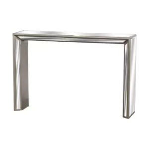 Image of Mirrored Narrow Console Table - Hill Interiors
