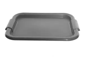 Image of Whitefurze Rectangular Tray, 49cm, Silver