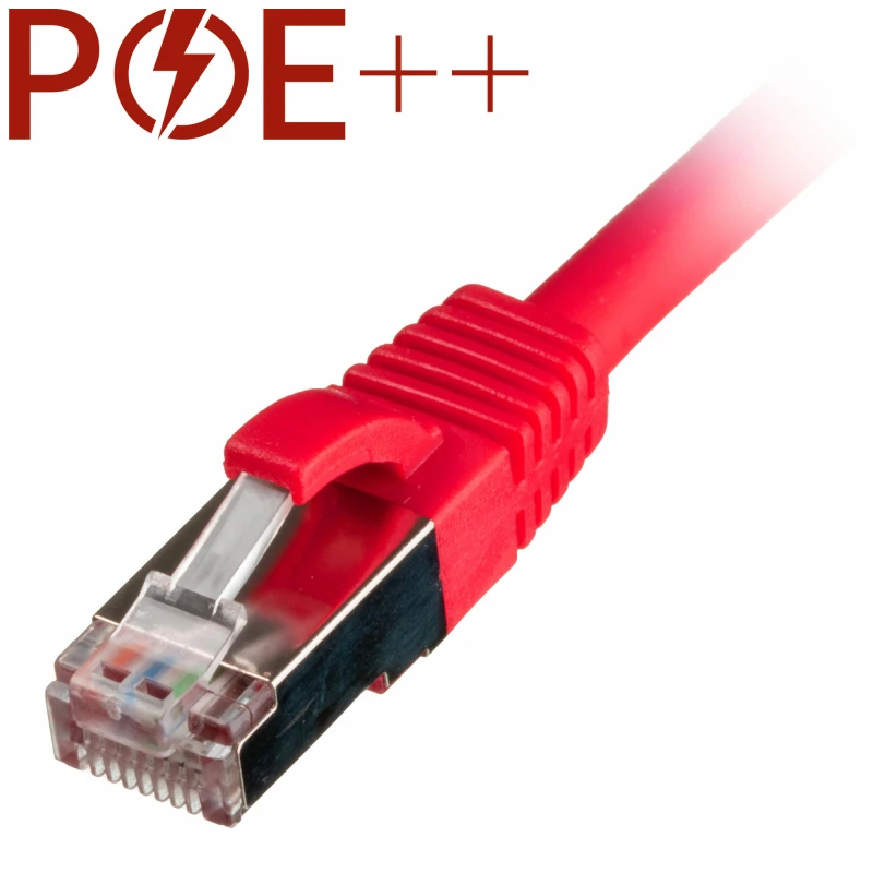 Image of Cablenet 10m Cat6a RJ45 Red S/FTP LSOH 26AWG Snagless Booted Patch Lea