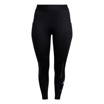 Image of adidas Techfit COLD. RDY Long Leggings (Plus Size) Womens - Black