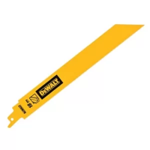 Image of Bi-Metal 1" High Metal Reciprocating Blade 228mm x 18 TPI (Pack 5) DEWDT90388QZ