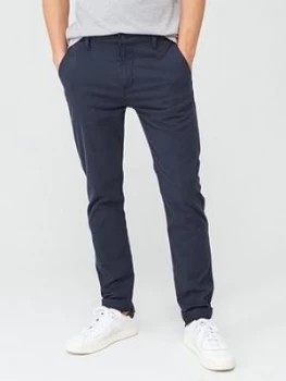 Image of Levis Slim Taper Fit Chinos - Baltic Navy, Baltic Navy, Size 33, Inside Leg Regular, Men