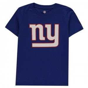 Image of NFL Logo T Shirt Juniors - NY Giants