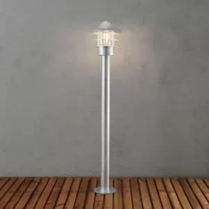 Image of Konstsmide Modena Outdoor Modern Pathway Bollard Galvanised Steel, IP23