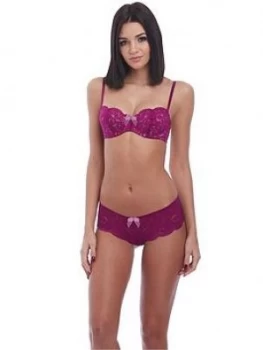 Image of B.Tempt'D Ciao Bella Balconette Bra - Magenta