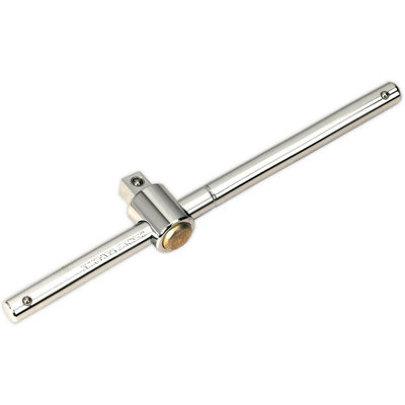 Image of Loops 250mm Sliding & Locking T-Bar - 1/2" Square Socket Drive - Manual Hand Turn Tool Multi