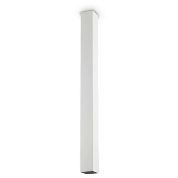 Image of Ideal Lux SKY - Indoor Surface Mounted Ceiling Lamp 1 Light White Long, GU10