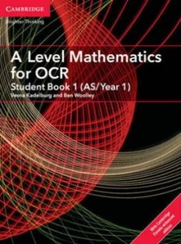 Image of A/AS level mathematics for OCR A Student book 1 AS/Year 1 by Vesna Kadelburg