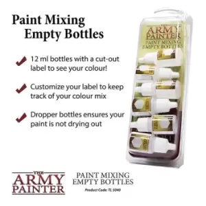 Image of Paint Mixing Empty Bottles - New Code