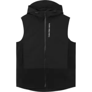 Image of Calvin Klein Jeans Logo Vest - Black