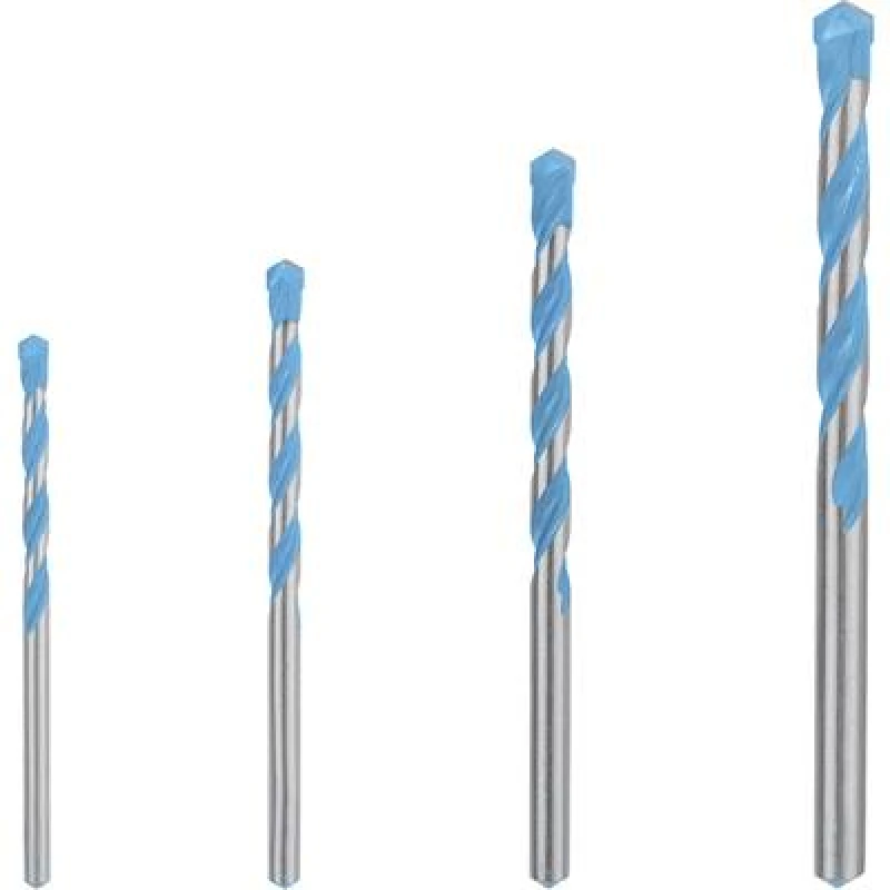 Image of Bosch Accessories Bosch Accessories EXPERT CYL-9 MultiConstruction 2608900645 Multi-purpose drill bit set 4 Piece 4 mm, 5 mm, 6 mm, 8mm Cylinder shan