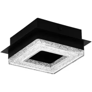 Image of Netlighting Fradelo Integrated LED Semi Flush Light Black - EG99324