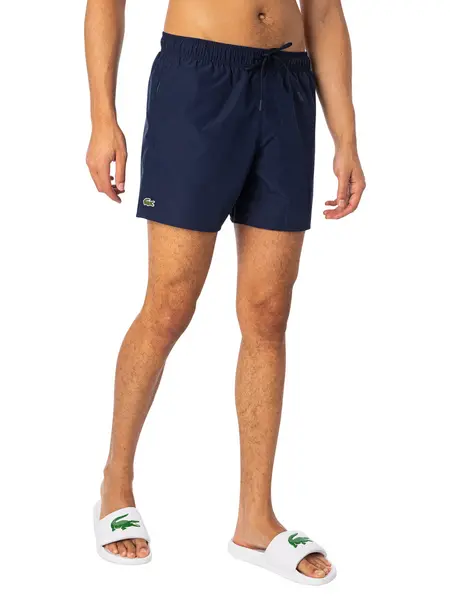 Image of Lacoste Logo Swimshorts Blue Marine M