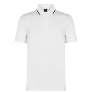 Image of Boss Parlay 104 Polo Shirt - White