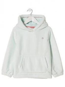 Image of Fatface Girls Lounge Fleece Hoodie - Aqua