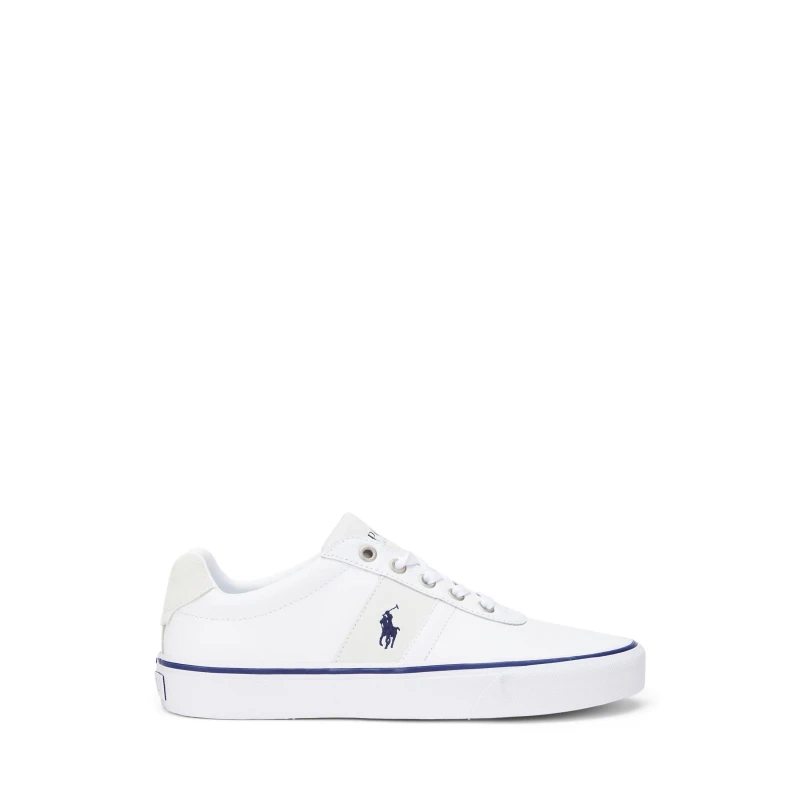 Image of Polo Ralph Lauren HANFORD III mens Shoes (Trainers) in White