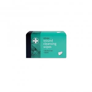 Image of Reliance Medical Reliwipe Wound Cleansing Wipes (100 Pack)