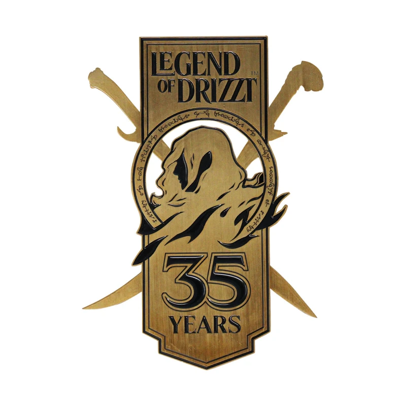 Image of Dungeons & Dragons Limited Edition Legend of Drizzt 35th Anniversary Ingot Metallics unisex