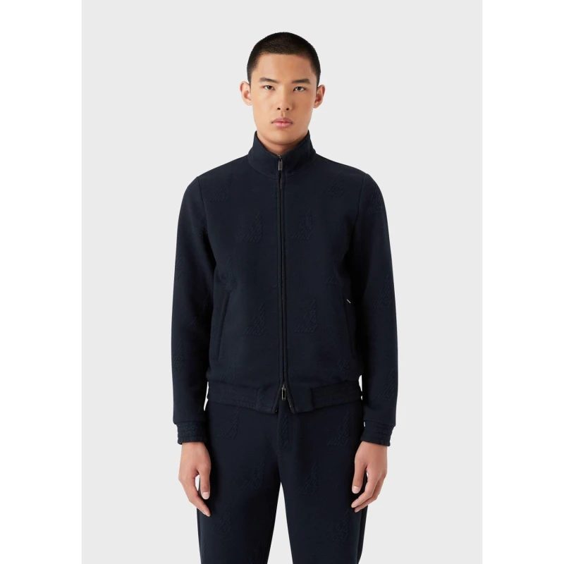 Image of Emporio Armani Bomber Jacket Navy male XS