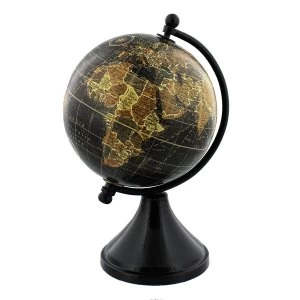 Image of Emporium Globe with Metal & Wooden Base 10cm