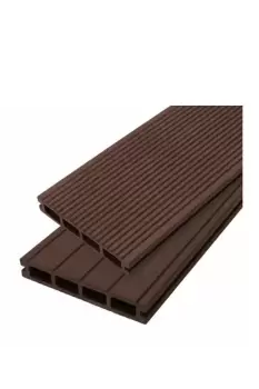 Image of Composite Decking - 7 SQM - Conker Brown