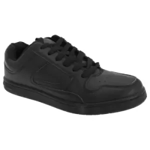 Image of Dek Mens Euston Lace Trainers (8 UK) (Black)