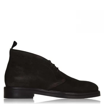 Image of Reiss Elgin Chukka Boots - Dark Brown