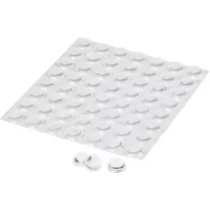 Image of 3M SJ 5312 MPCB Foot self-adhesive, circular Transparent (Ø x H) 12.7mm x 3.5mm 56 pc(s)