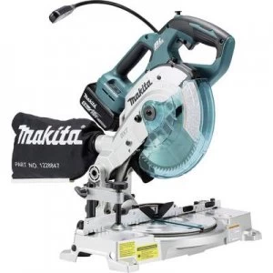 Image of Makita DLS600Z Cordless chop and mitre saw w/o battery 165mm 20 mm