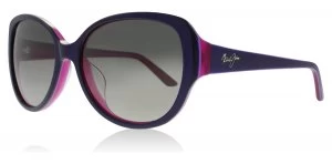 Image of Maui Jim Swept Away Sunglasses Blue / Raspberry Blue / Raspberry Polariserade 56mm