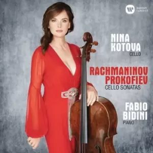 Image of Rachmaninov/Prokofiev Cello Sonatas by Nina Kotova CD Album