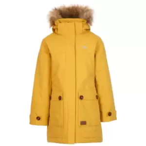 Image of Trespass Girls Rhoda Waterproof Jacket (7-8 Years) (Honey)