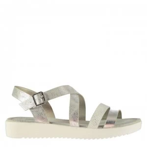 Image of SoulCal Cross Sandals Ladies - Grey