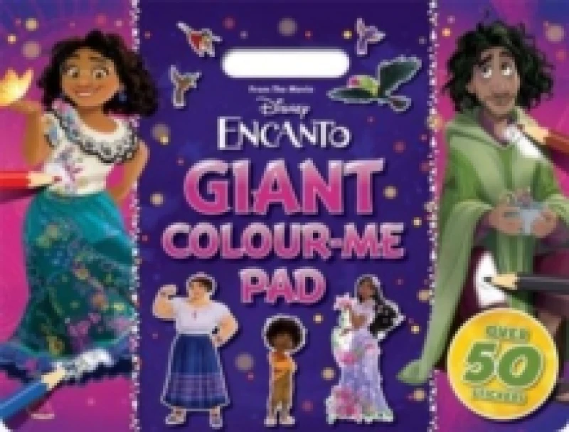 Image of Disney Encanto: Giant Colour-Me Pad Paperback / softback