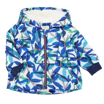 Image of Catimini CR42053-88 Girls Childrens Parka in Multicolour - Sizes 6 months,9 months,12 mois,18 months