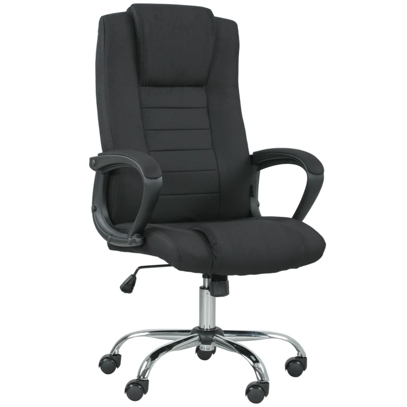 Image of VINSETTO VINSETTO Office Chair for Desk, with Height Adjustable, Wheels, Black One Size Unisex 5063603044883